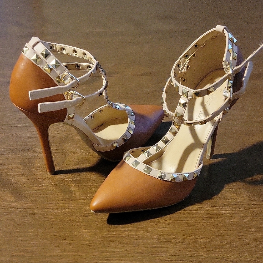 Wild Diva Studded Heels